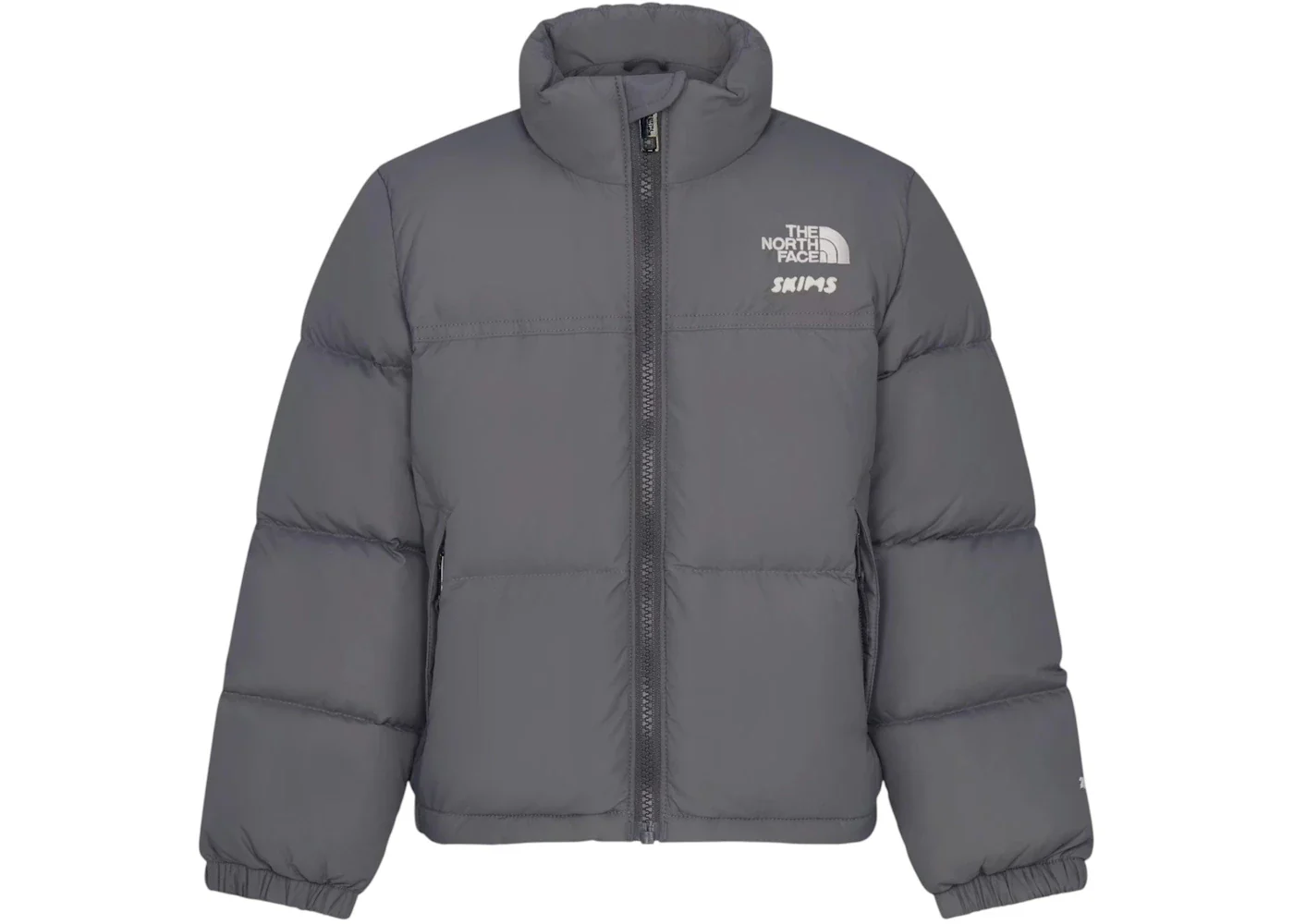 SKIMS x The North Face Kids' 1996 Nuptse Jacket Gunmetal