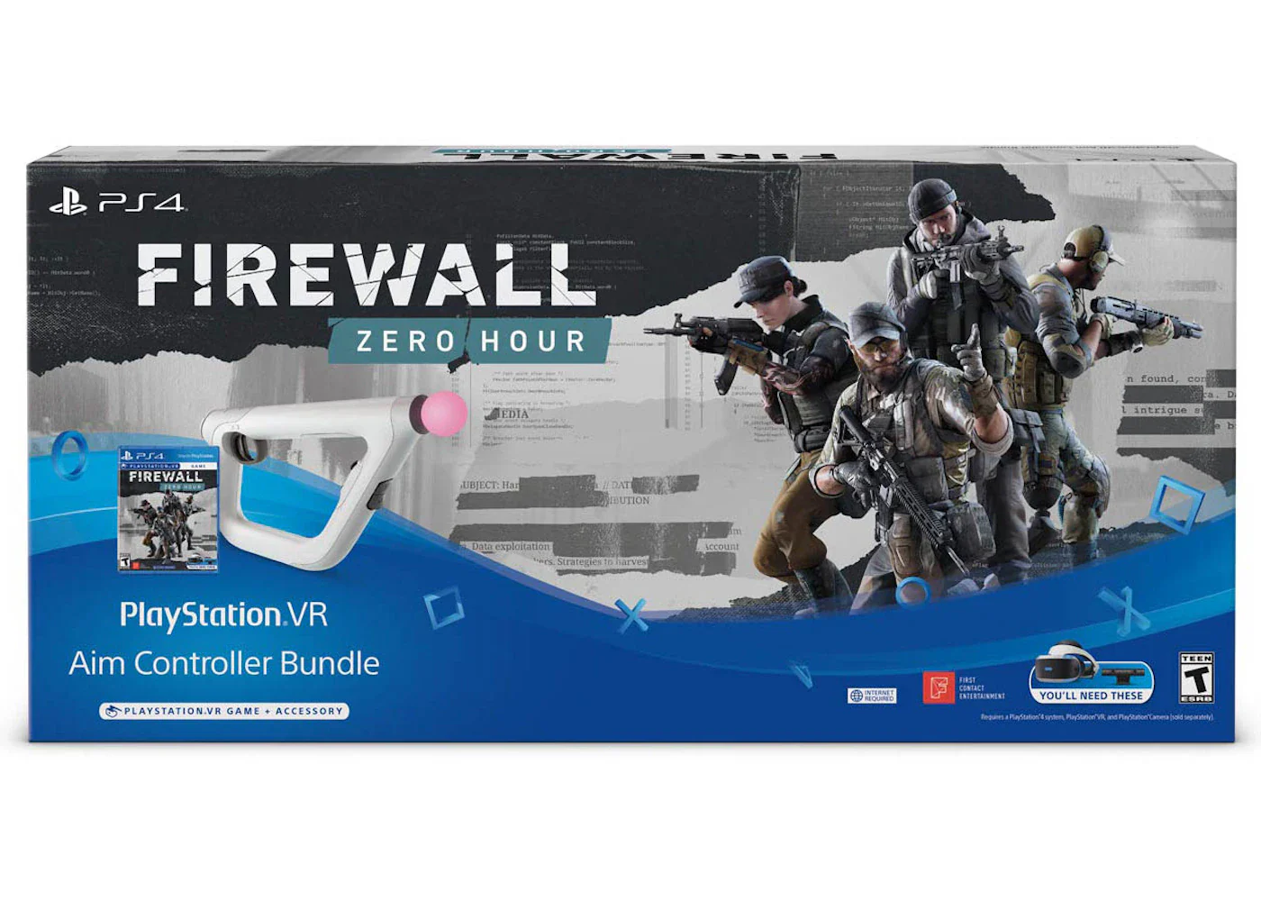 Sony PlayStation VR, Firewall Zero Hour With Aim Controller Bundle 3003275