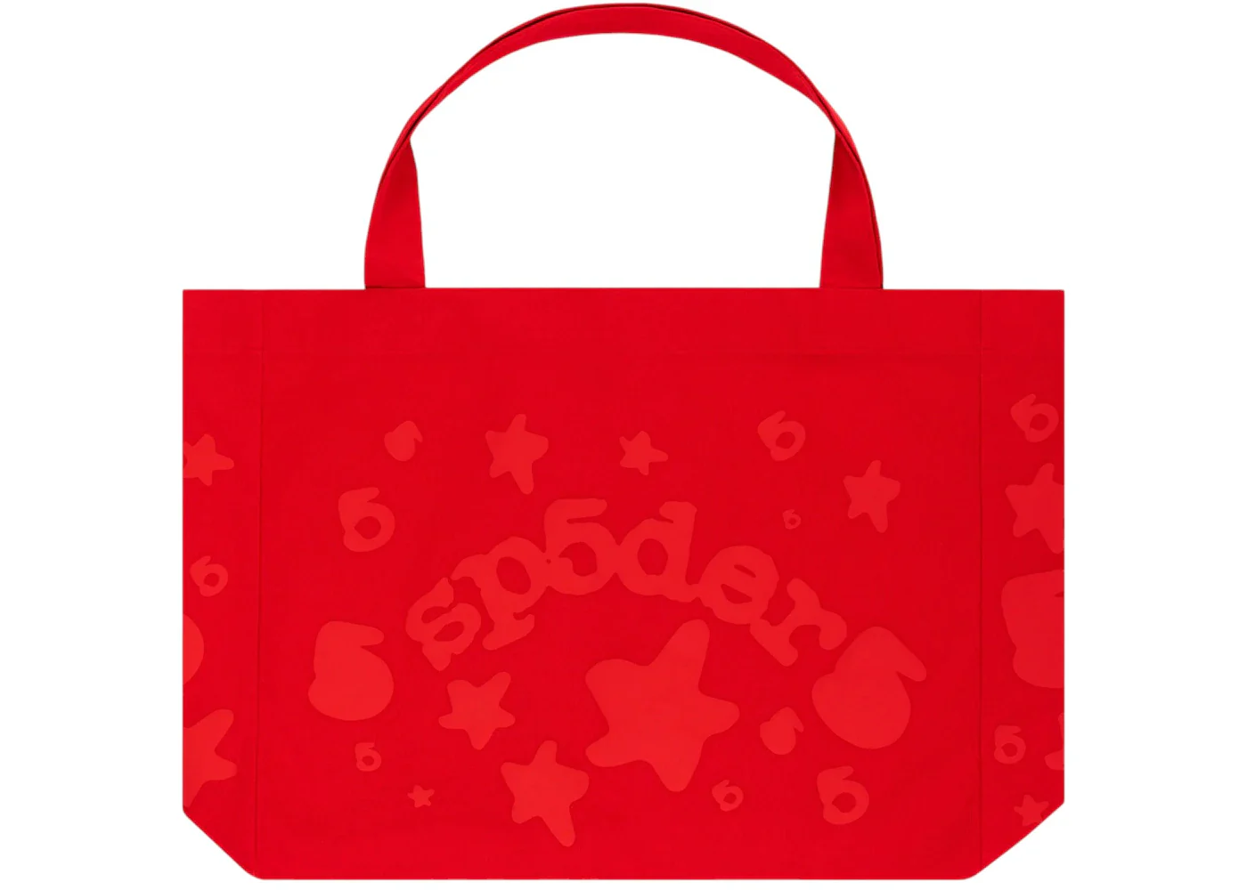 Sp5der Beluga Oversized Tote Red