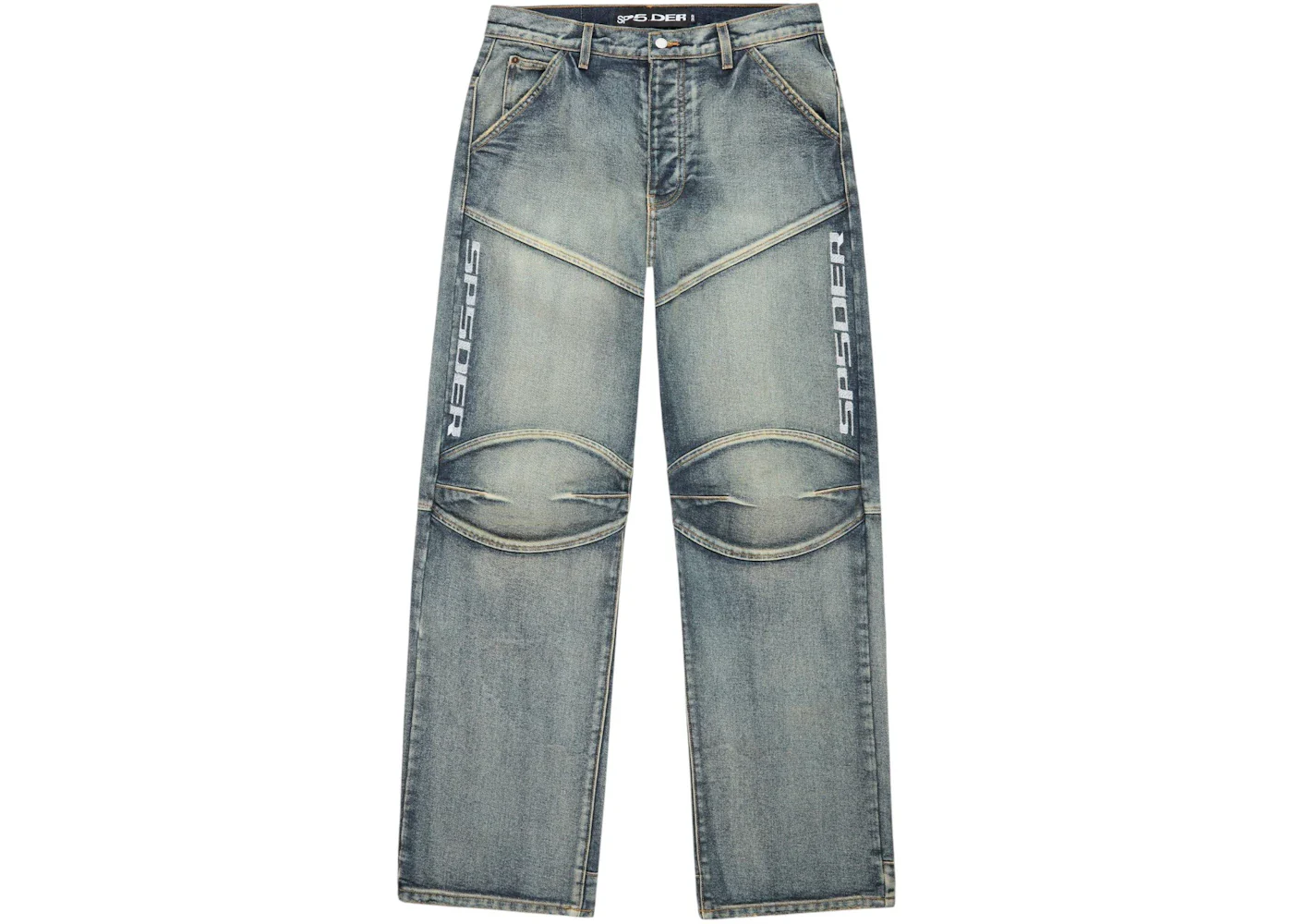 Sp5der Pit Crew Denim Jean Indigo
