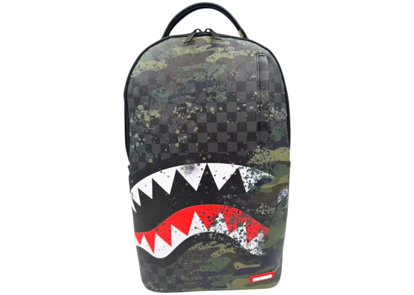 Sprayground Camo Splash DLXSV Backpack Multicolor