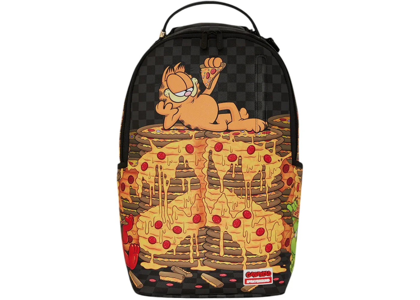 Sprayground Garfield Pizza Rush Backpack Multicolor