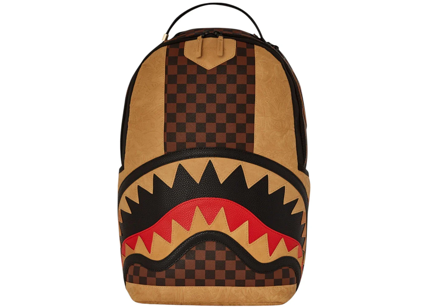 Sprayground Henny Raceway Graff Backpack Black Brown