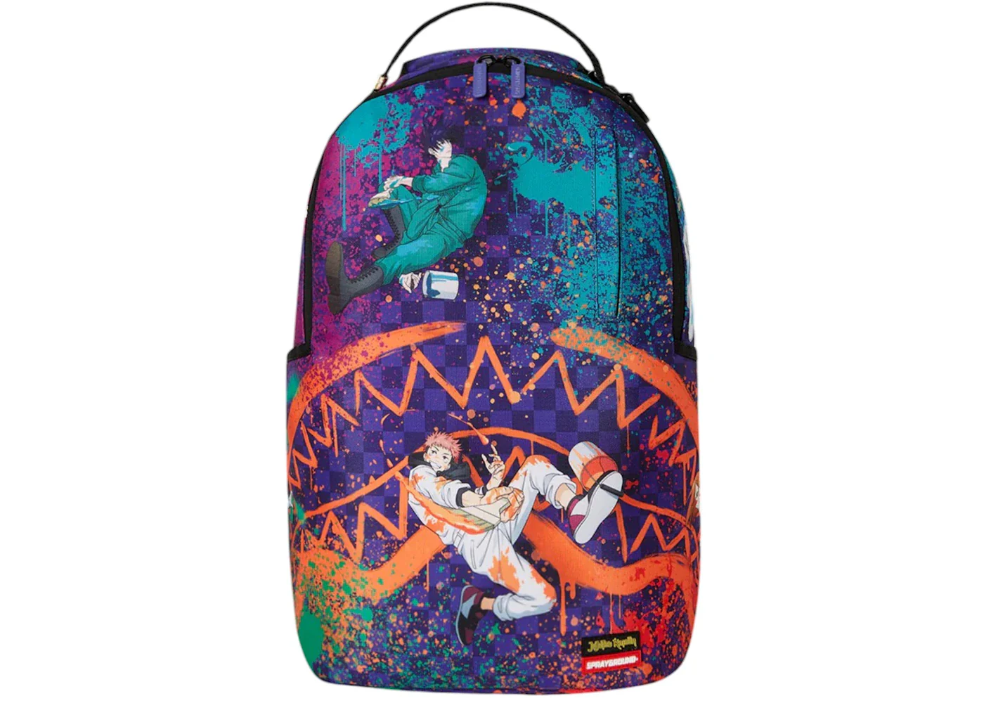 Sprayground Jujutsu Kaisen Painters Jump Backpack Multicolor