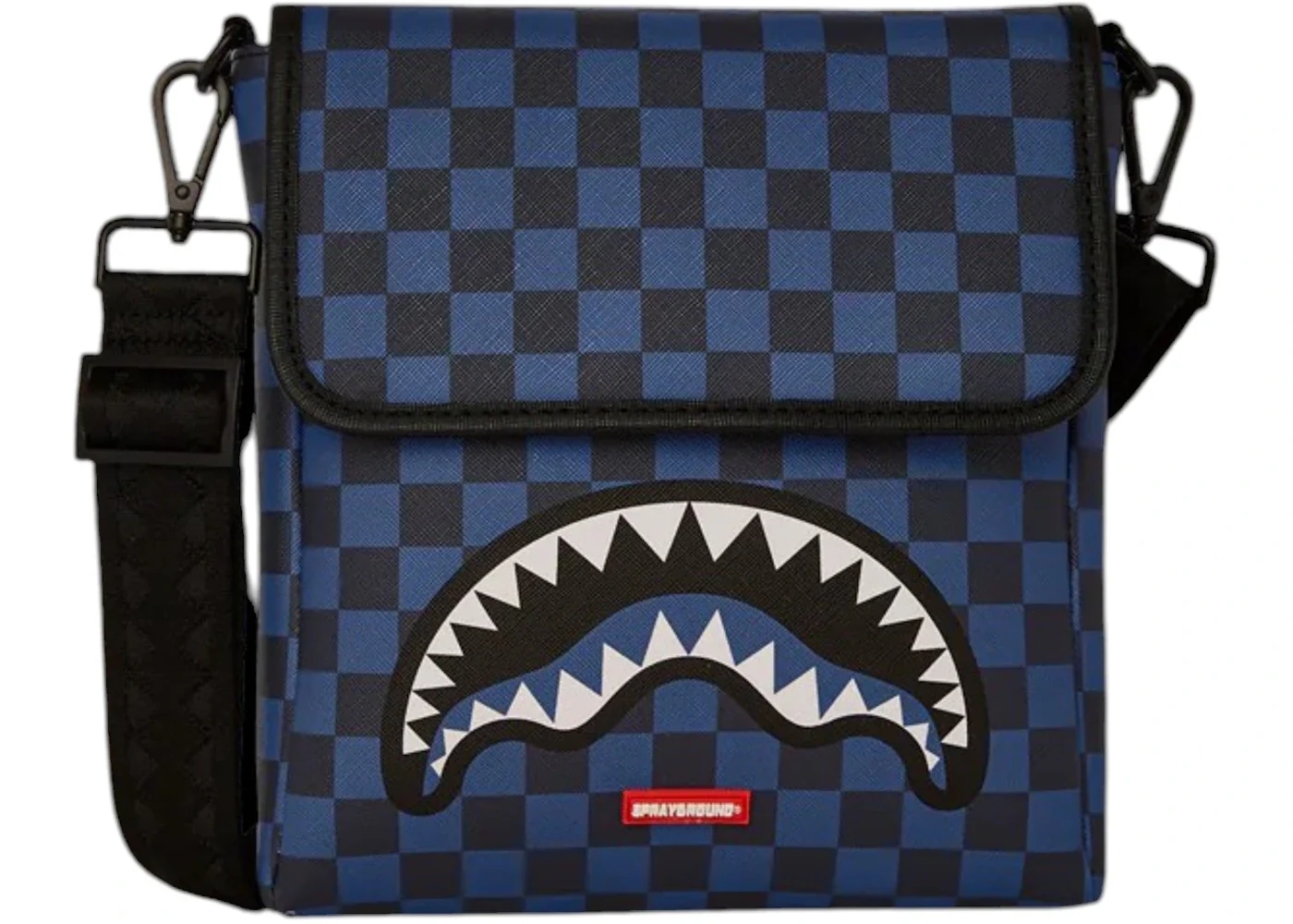 Sprayground Midnight Magic Sharks In Paris Messenger Sling Bag Multicolor