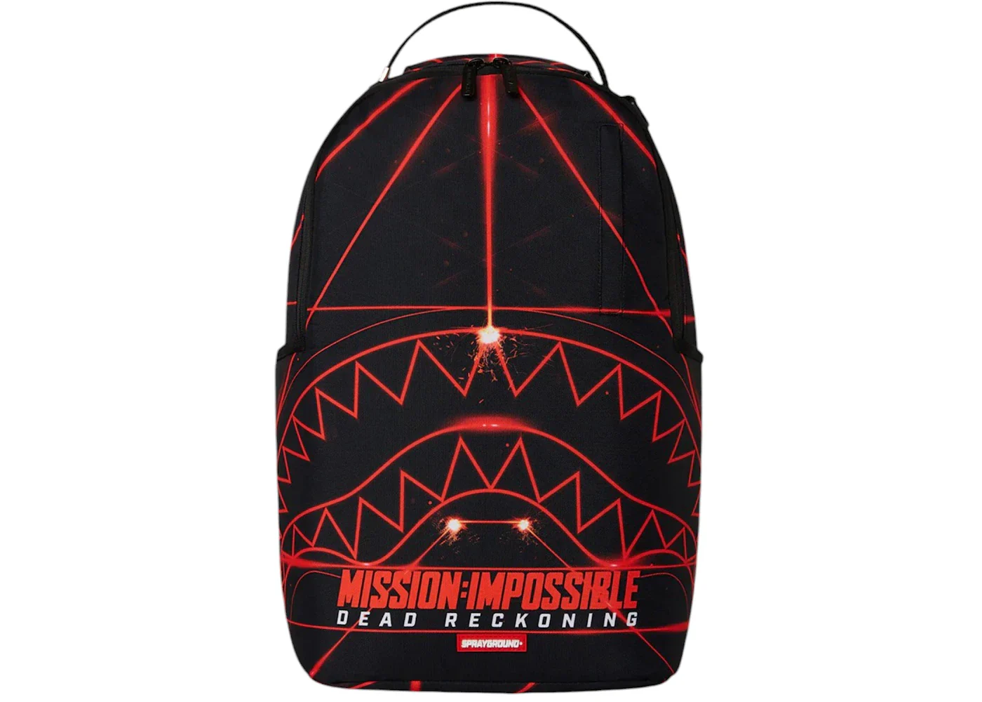 Sprayground Mission Impossible Heist Laser Shark Backpack Multicolor
