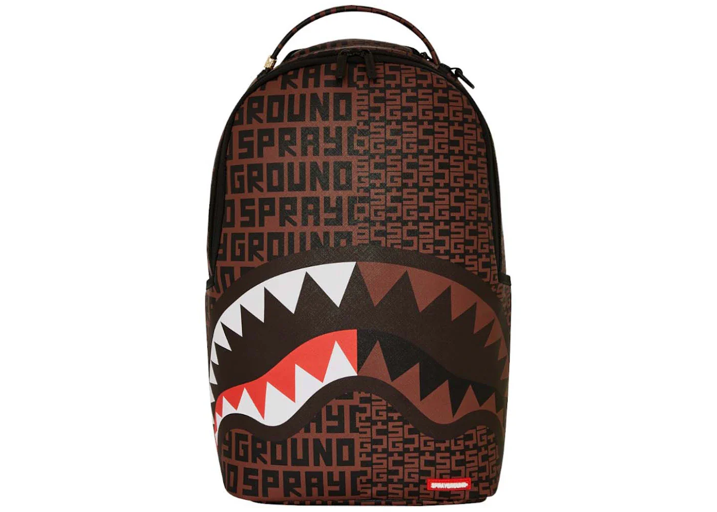 Sprayground Money Split DLX Backpack Tan/Check