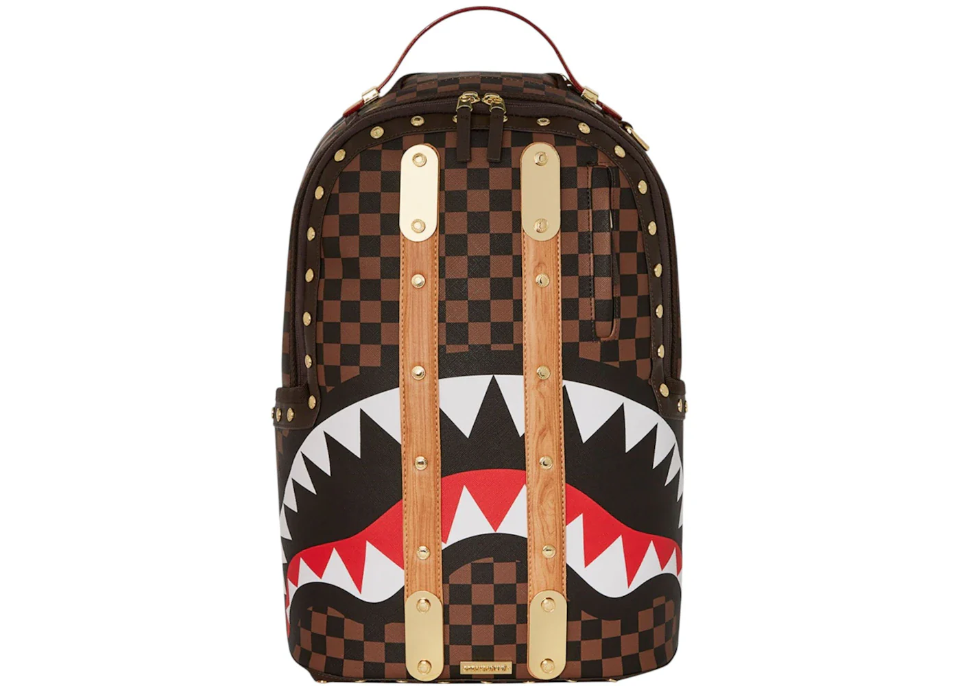 Sprayground Shark Classic Backpack Black Brown