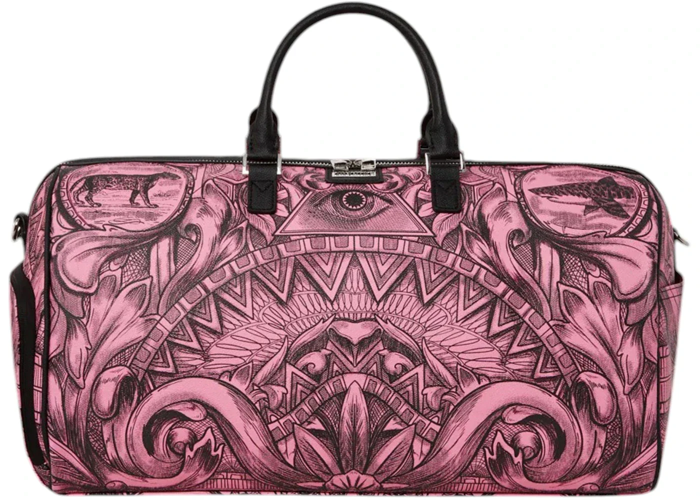Sprayground Society Of Sharks Duffle Multicolor