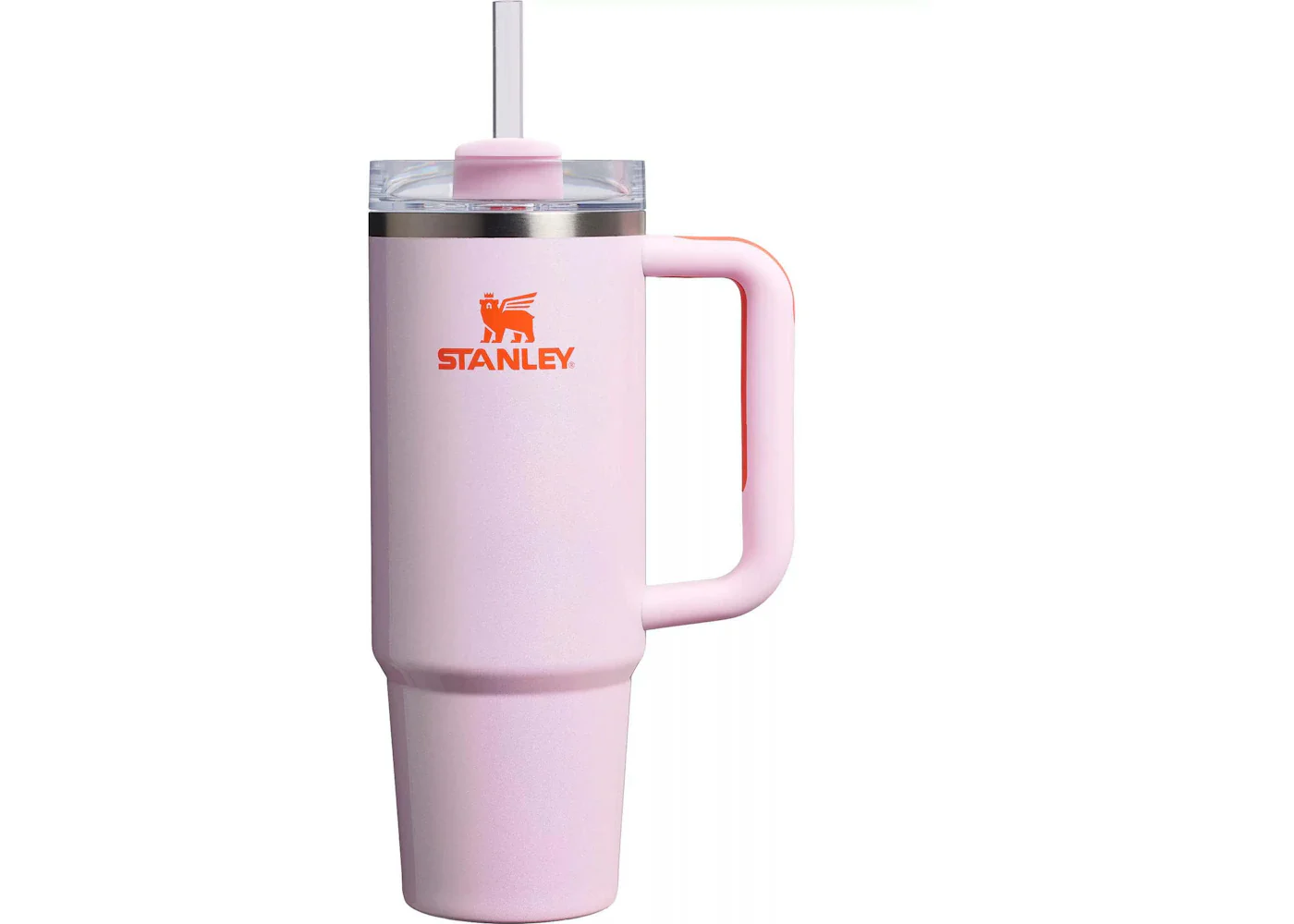 Stanley New Frequency Collection Flowstate Quencher 30oz Tumbler Rose Petal Shimmer