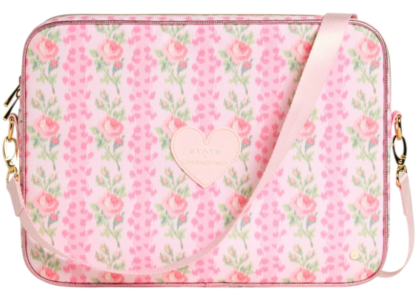 STATE x LoveShackFancy Allen Laptop Case Blooming Heirloom