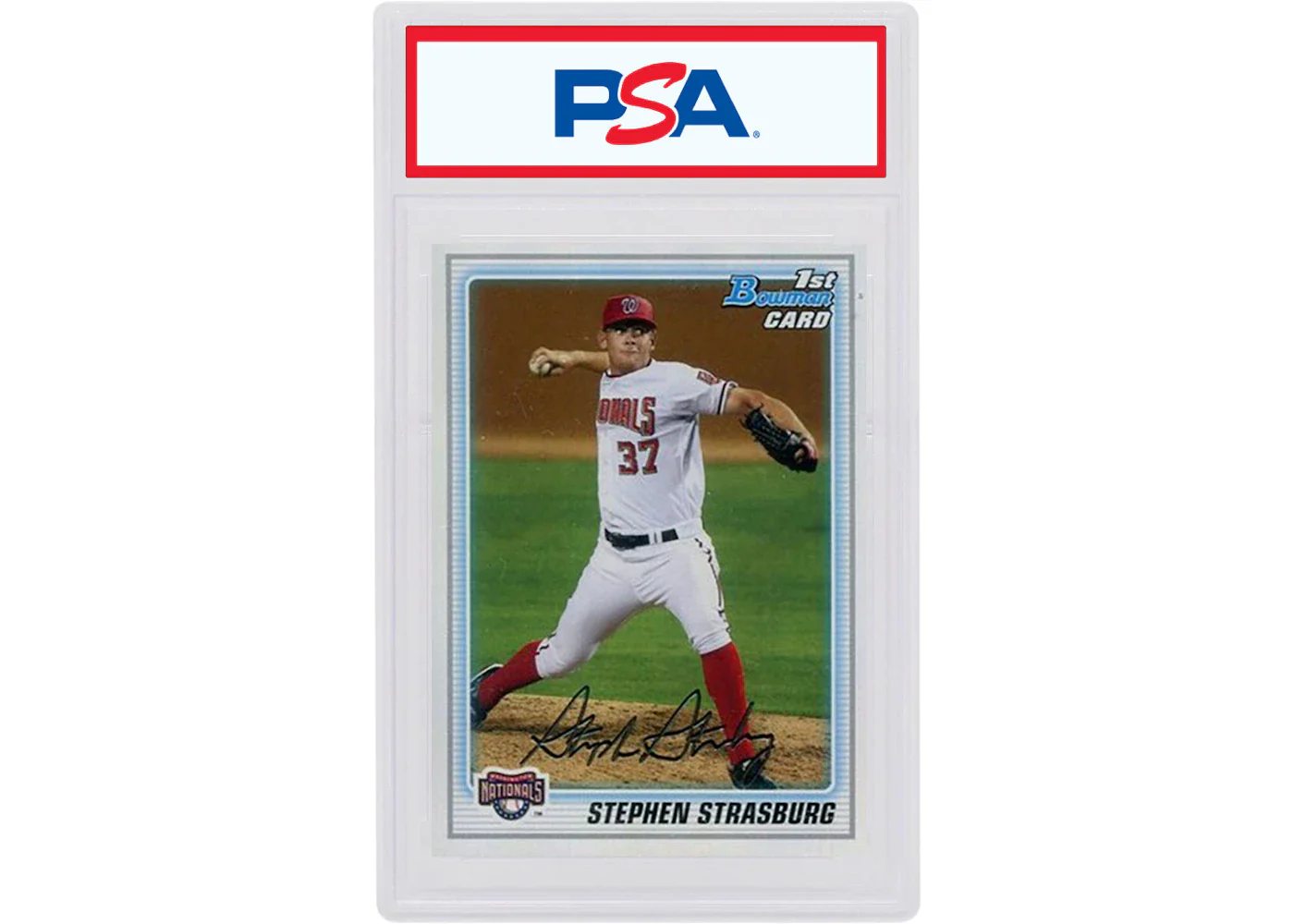 Stephen Strasburg 2010 Bowman Prospects #BP1 (PSA or BGS Graded)