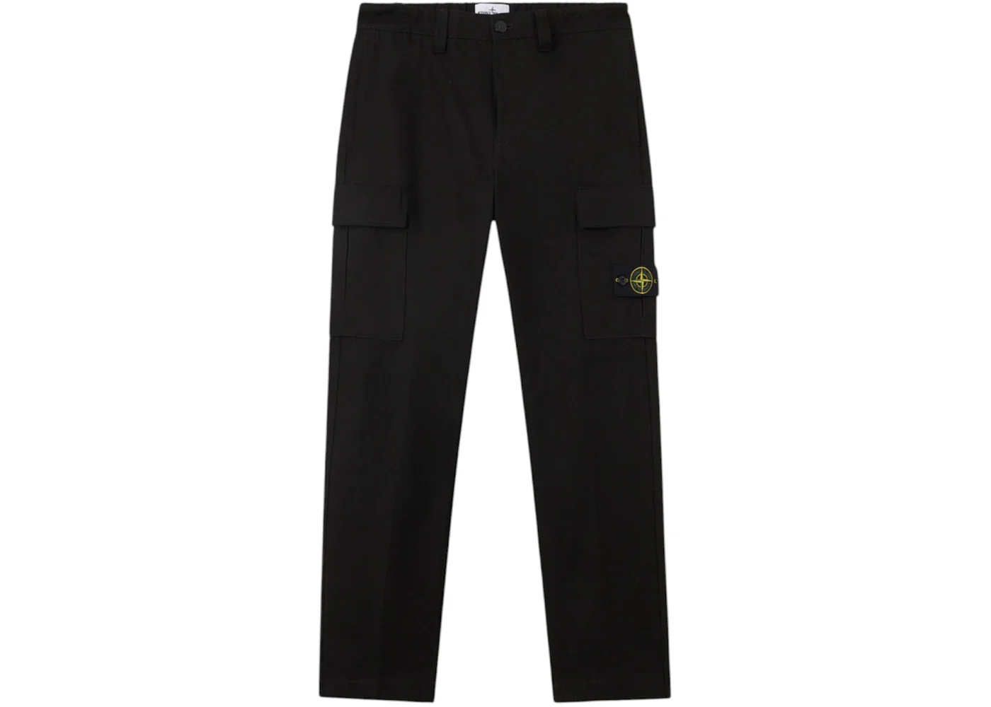 Stone Island 3100012 Panama Cotton Pant Black