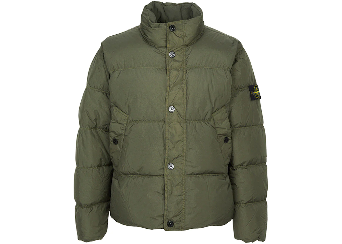 Stone Island Padding Jumper Khaki