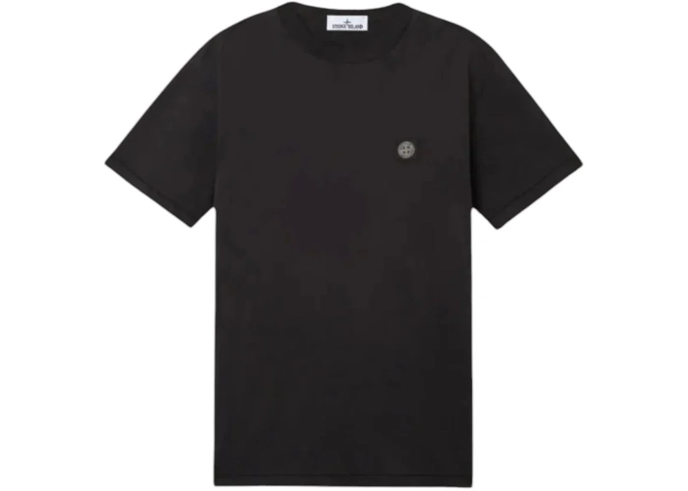 Stone Island S/S Compass Logo T-Shirt Black