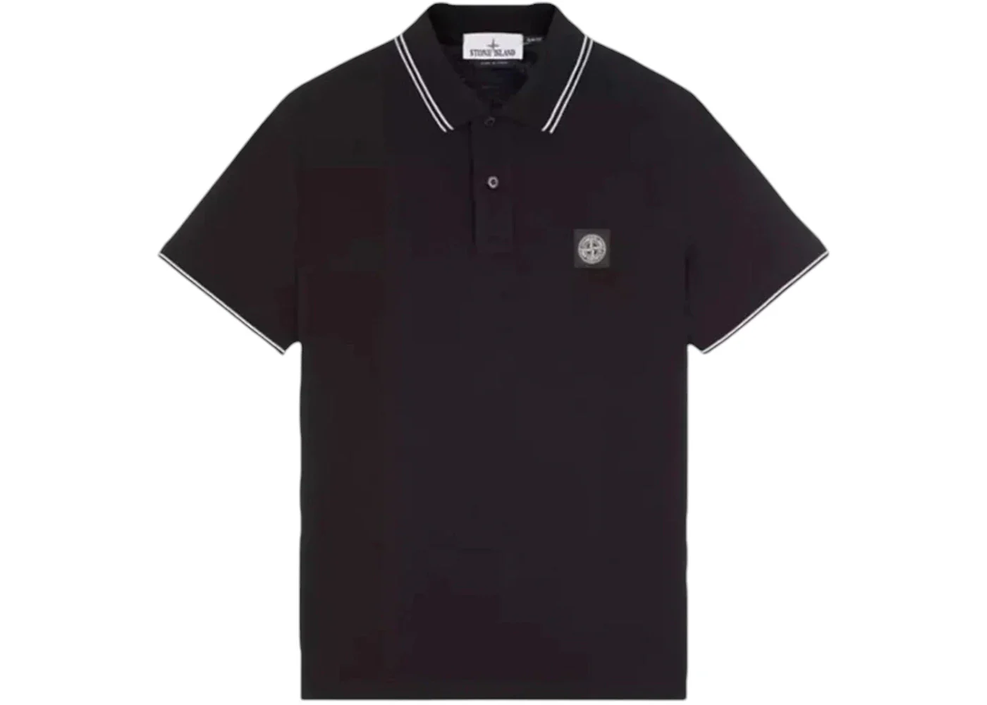 Stone Island S/S Polo Black