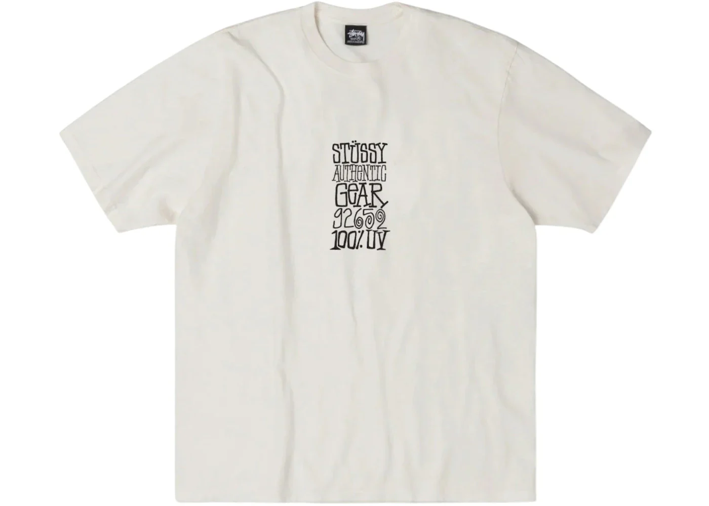 Stussy Authentic Gear Pigment Dyed Tee Natural