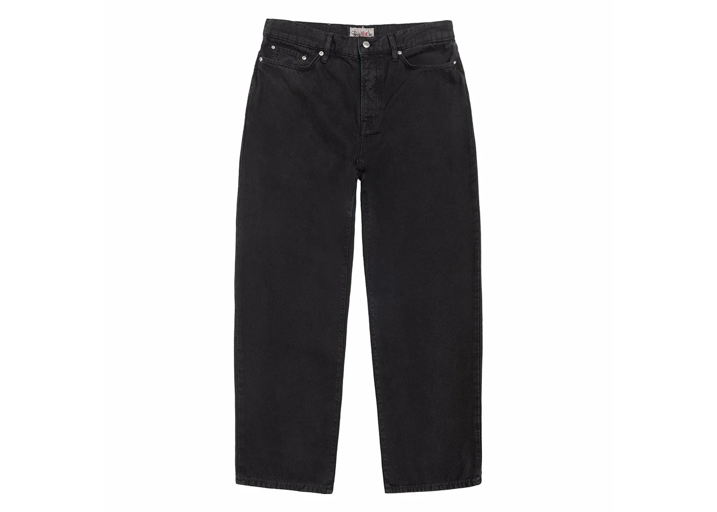 Stussy Big Ol' Washed Canvas Jean Washed Black
