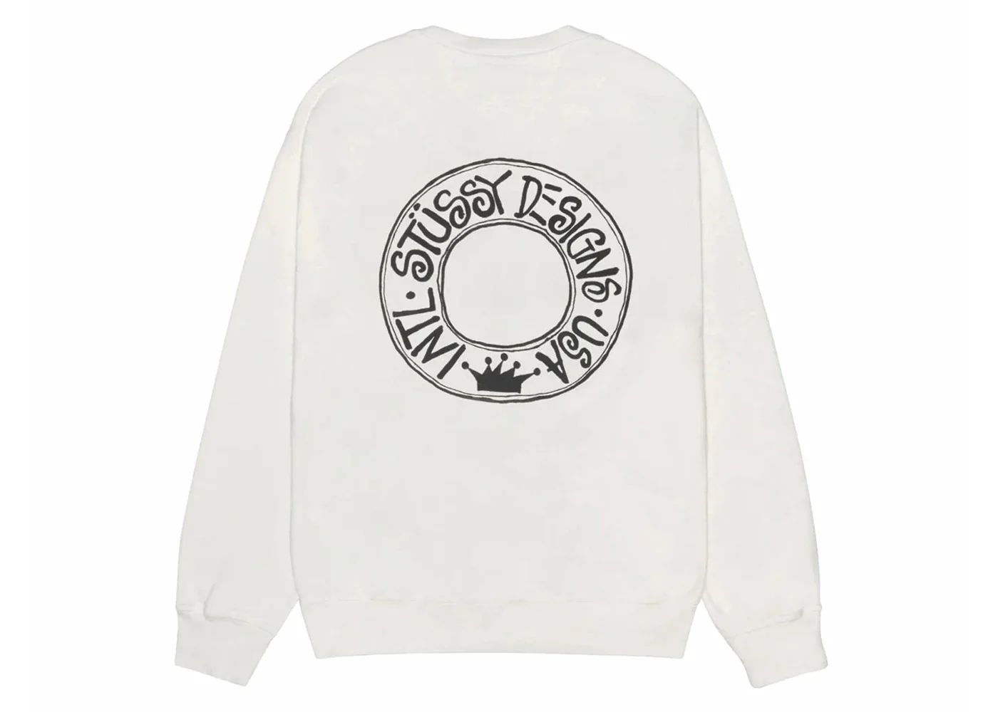 Stussy Buana Pigment Dyed Crew Natural