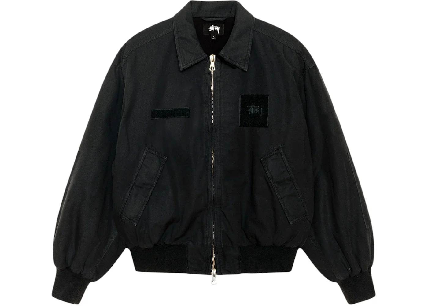 Stussy Flight Bomber Jacket Black