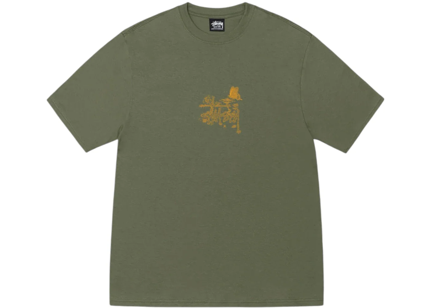 Stussy In Bloom Tee Olive