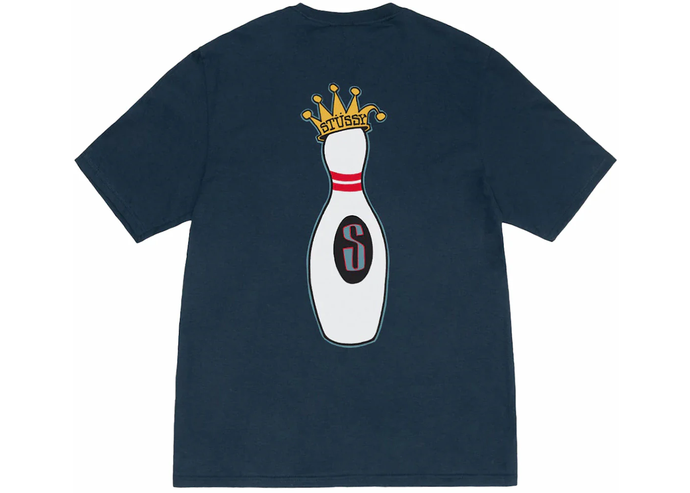 Stussy Kingpin Tee Navy