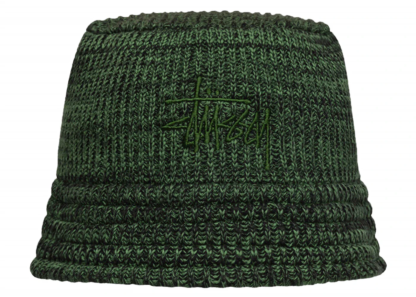 Stussy Knit Bucket Hat Green