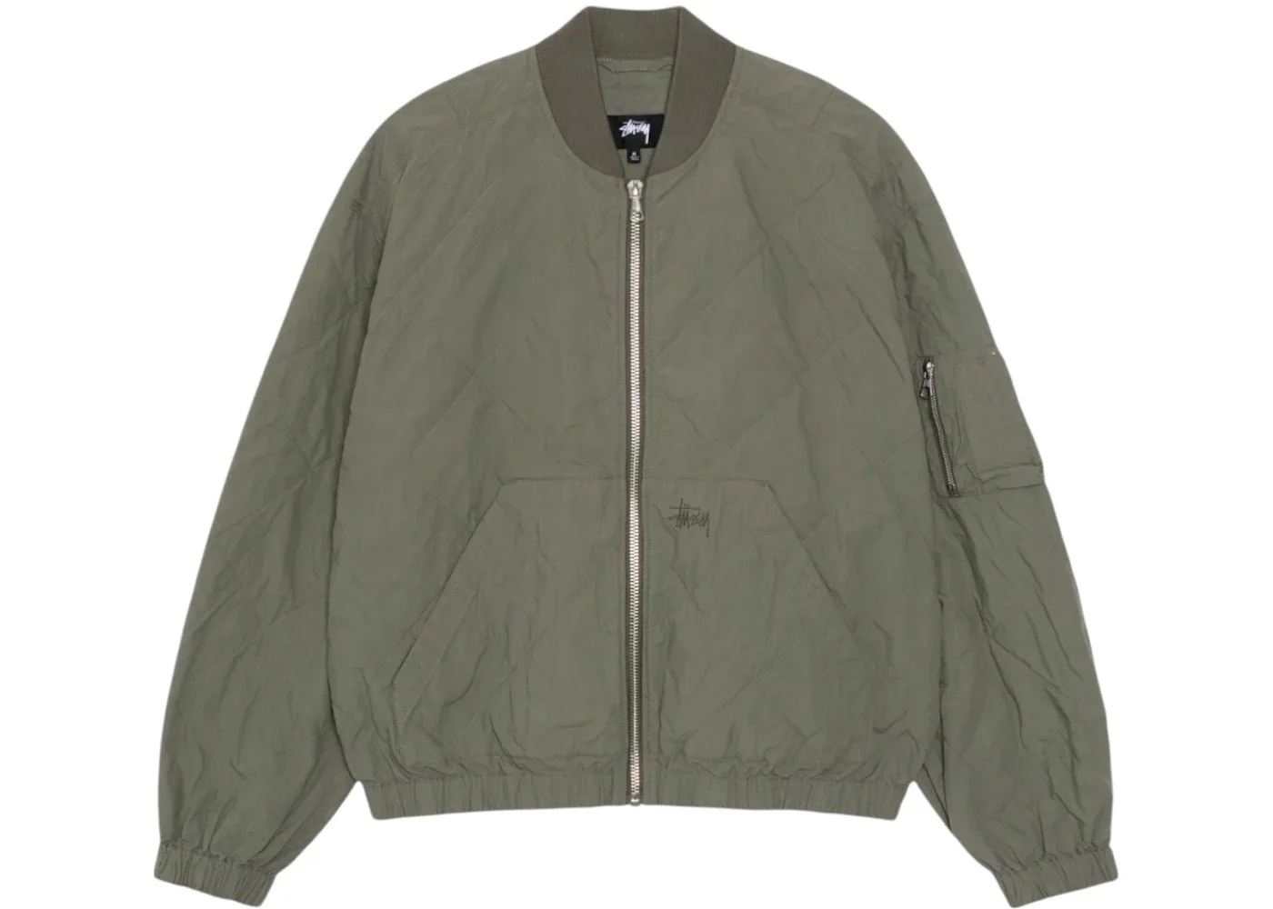 Stussy Lightweight Cotton Bomber Olive