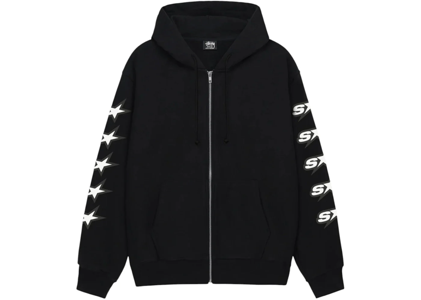 Stussy Speedway Zip Hoodie Black