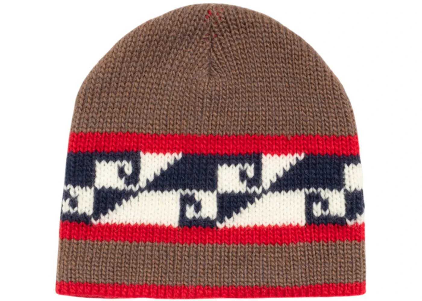 Stussy Waves Skullcap Beanie Brown