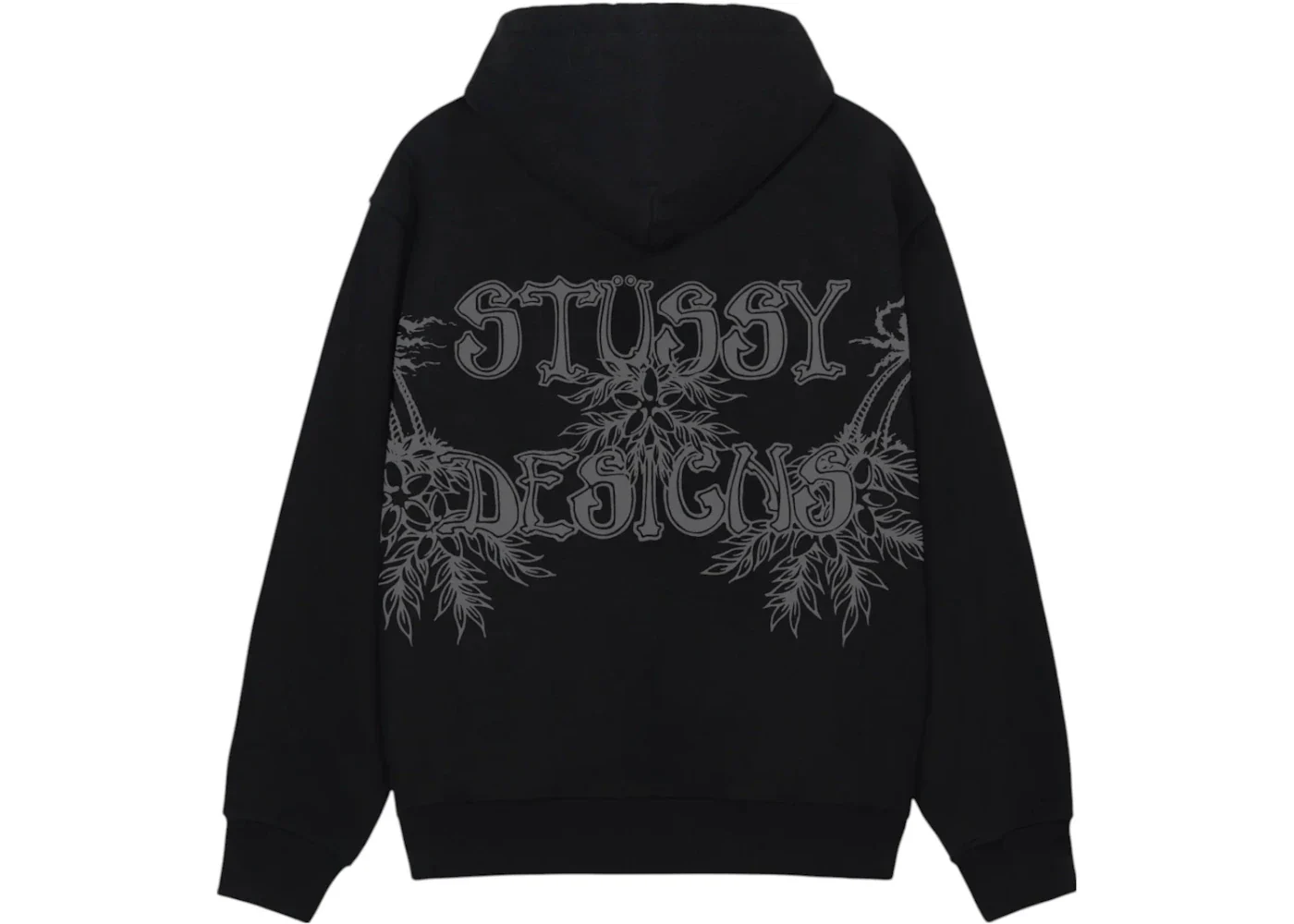 Stussy Wes Palms Hoodie Black