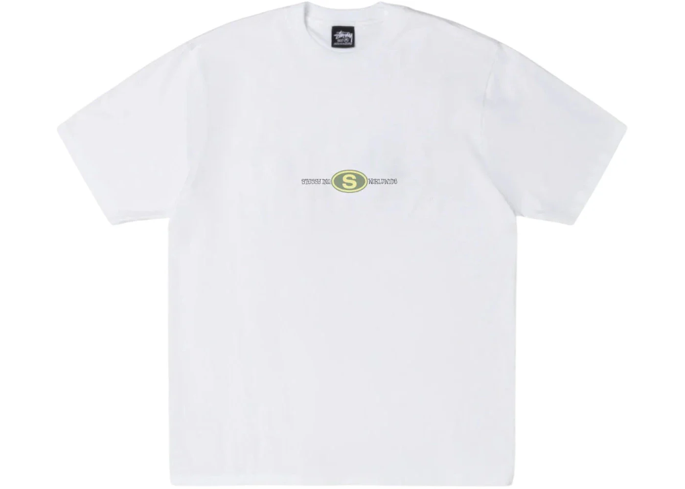 Stussy Worldwide Dot Tee White