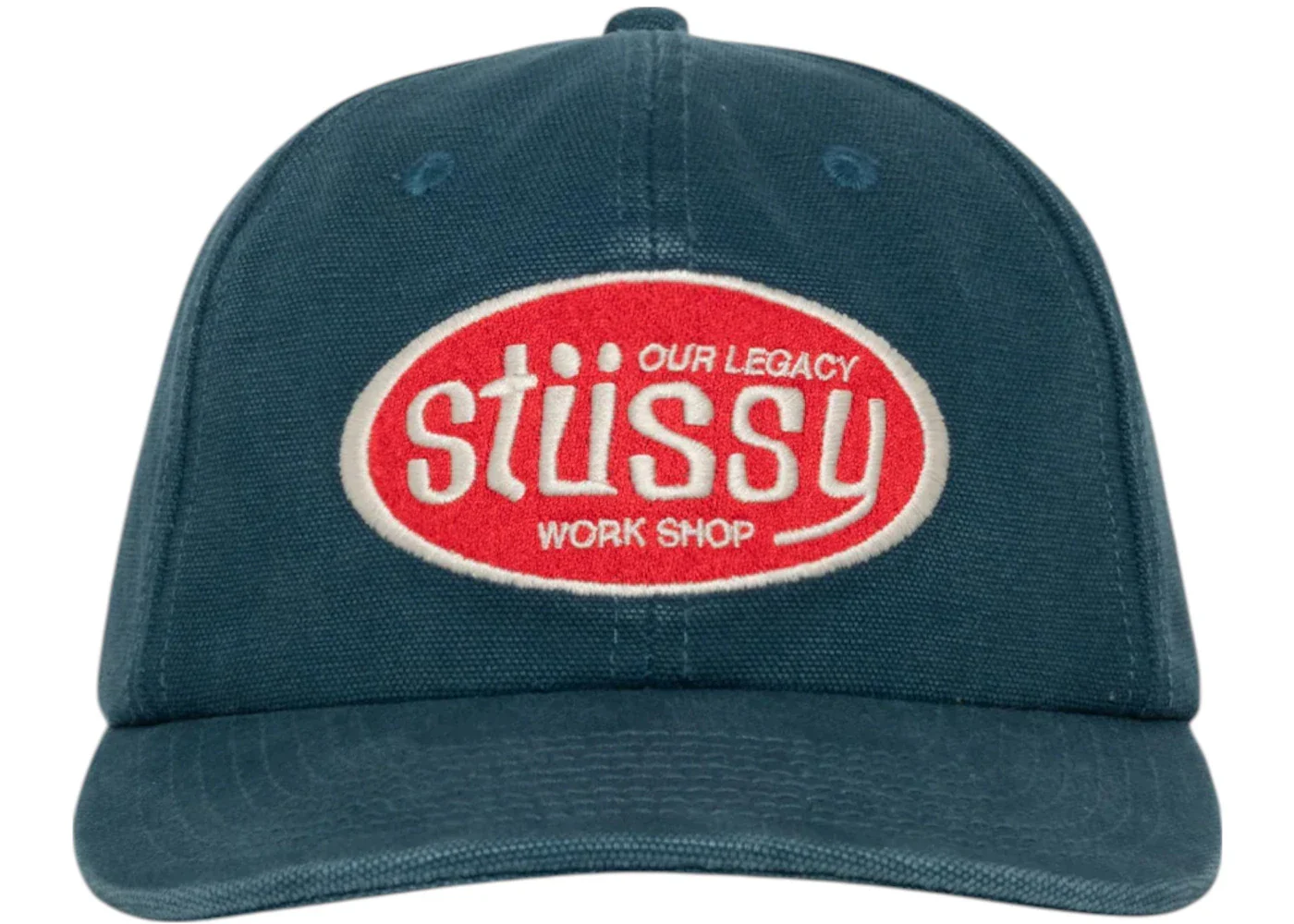 Stussy x Our Legacy Work Shop Mid-Depth Cap Navy