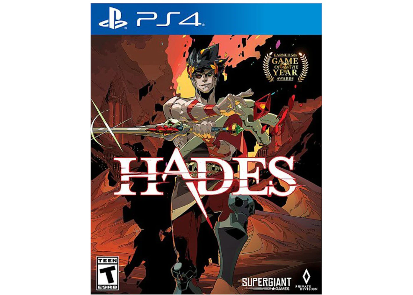 Supergiant PS4 Hades Video Game