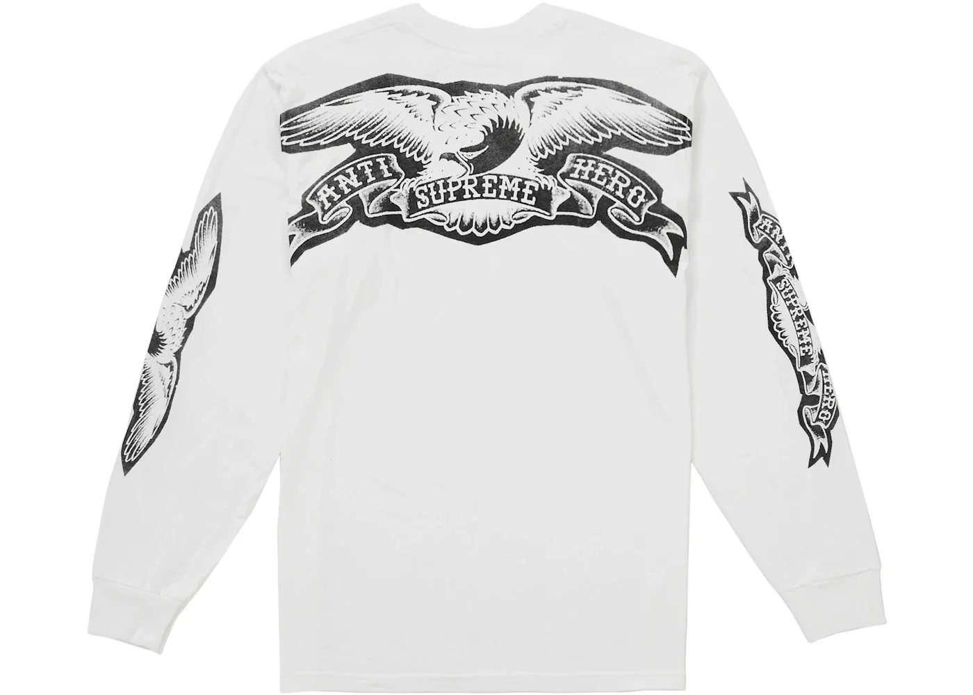 Supreme ANTIHERO Eagle L/S Tee White