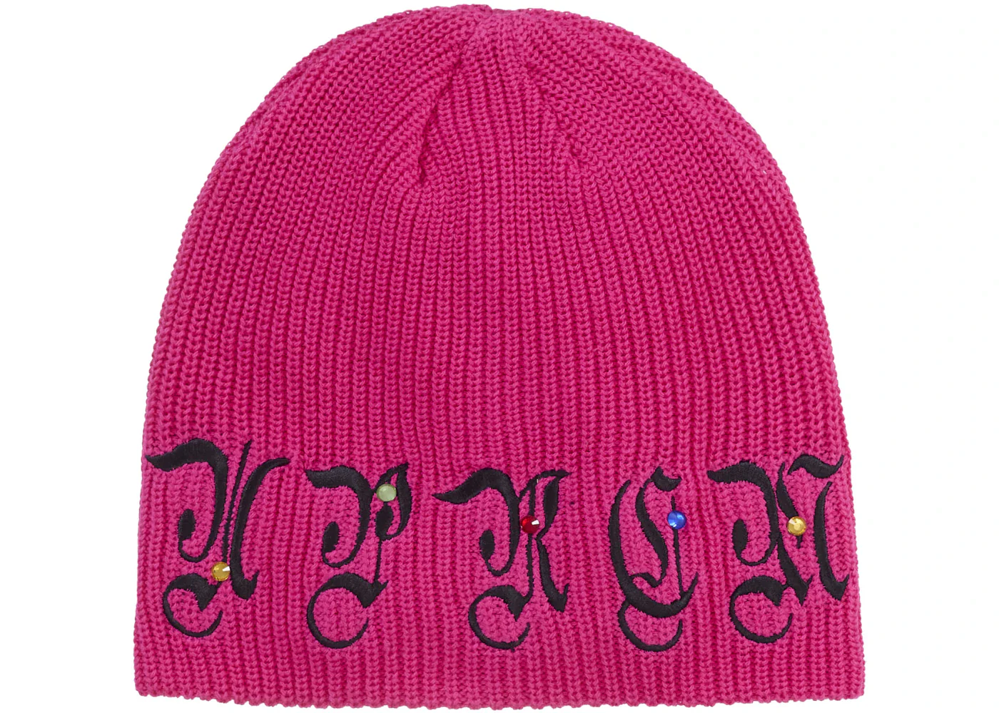 Supreme AOI Gems Beanie Pink