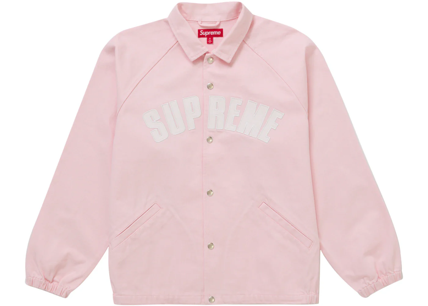 Supreme Arc Denim Coaches Jacket (SS25) Pink