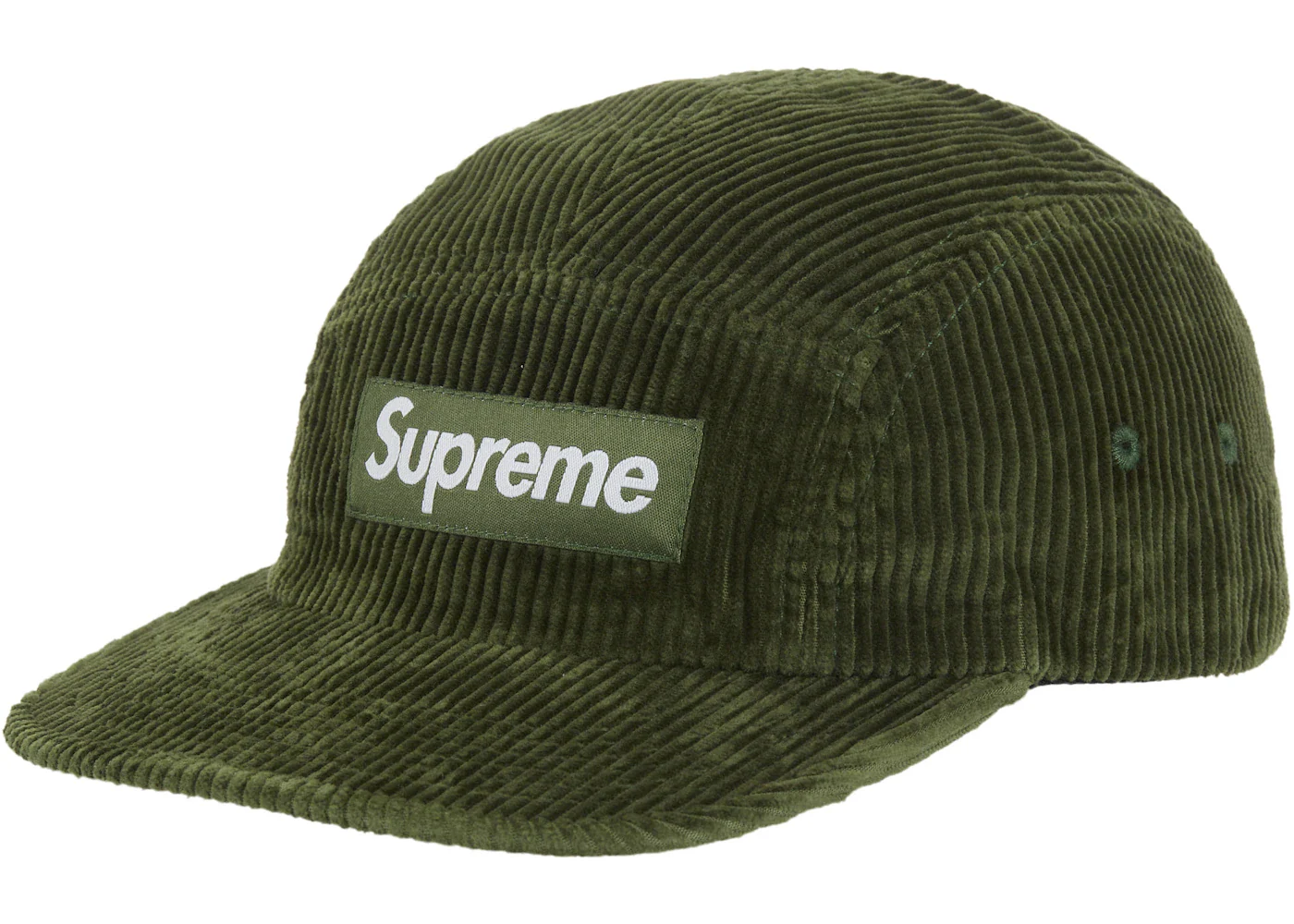 Supreme Corduroy Camp Cap (FW25) Olive