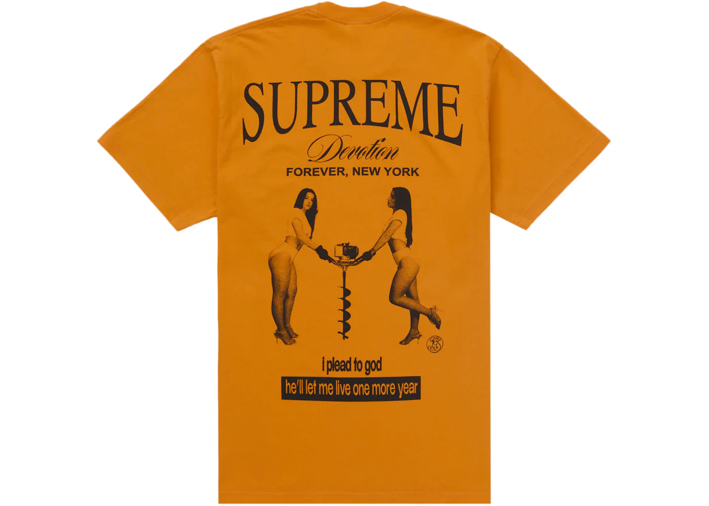 Supreme Devotion Tee Orange
