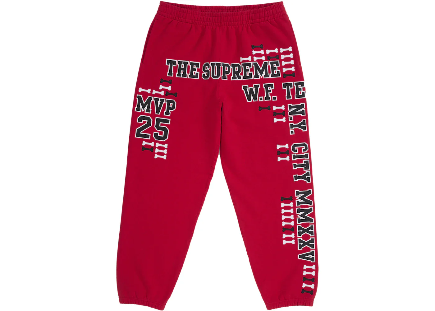 Supreme League Champs Sweatpant Red