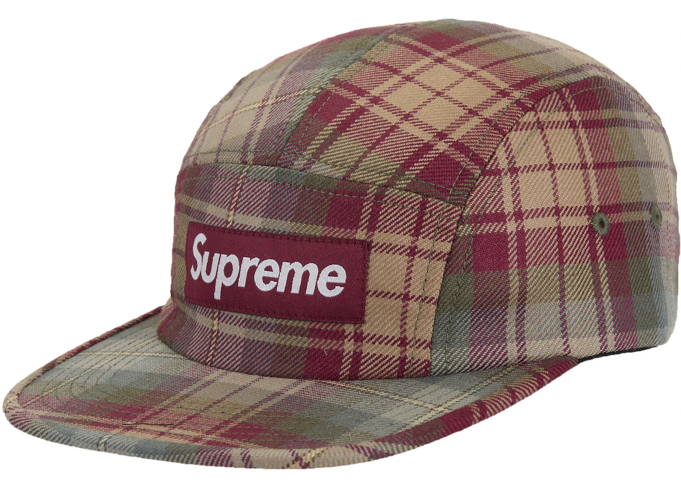 Supreme Lochcarron Camp Cap (FW25) Green