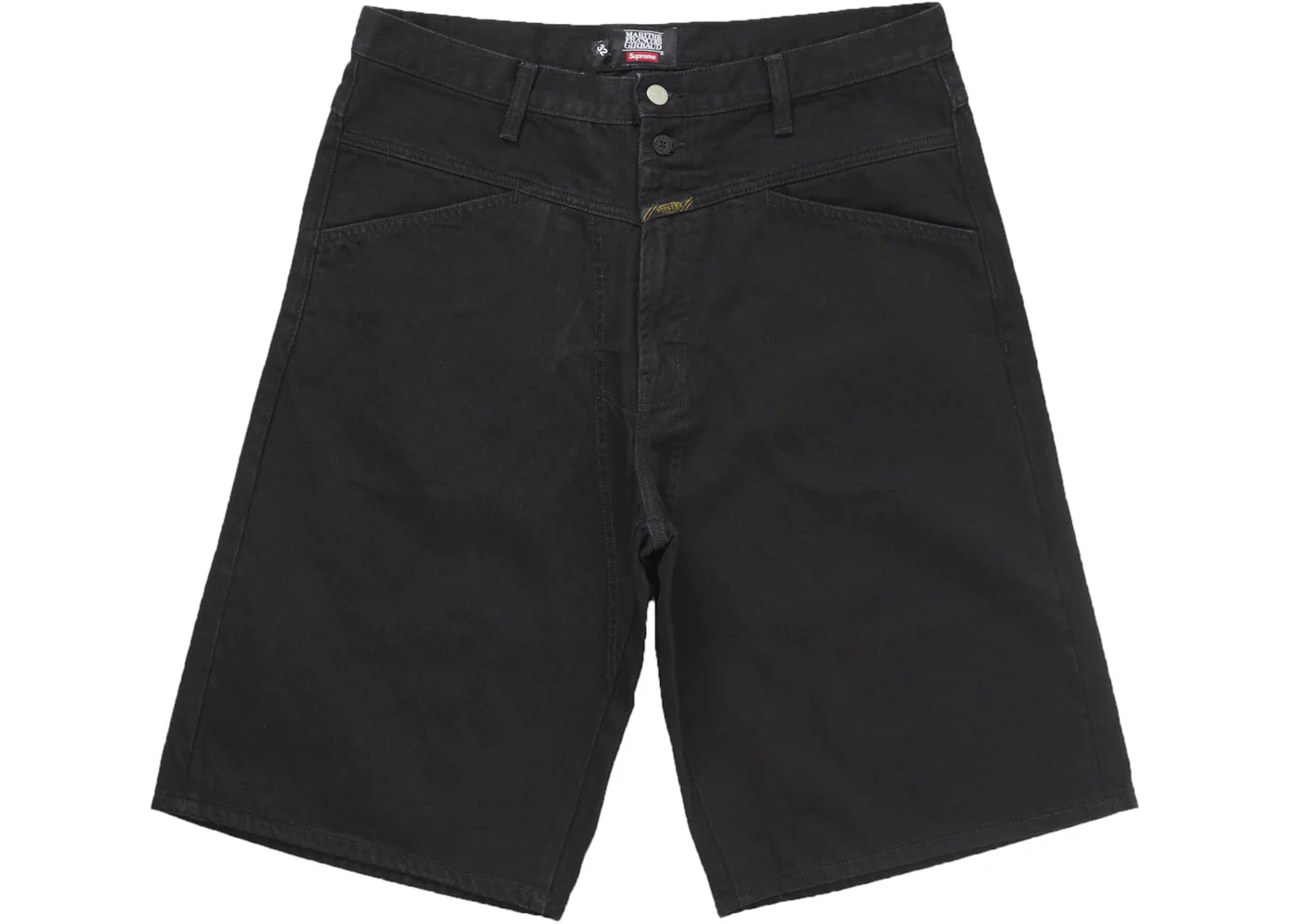 Supreme Marithé + François Girbaud X-Seam Baggy Denim Short Black