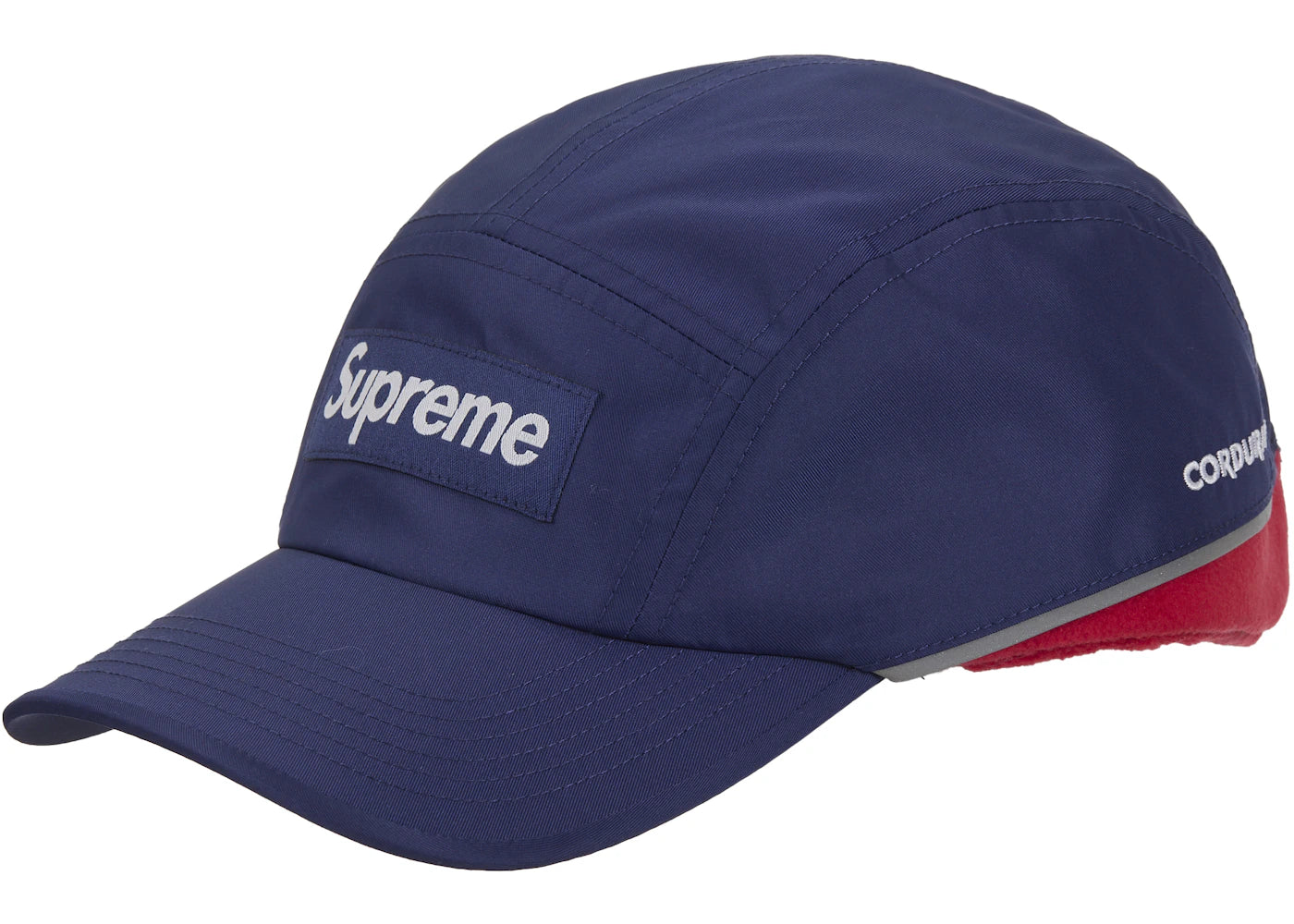 Supreme Polartec Lined Packable Earflap Camp Cap Navy