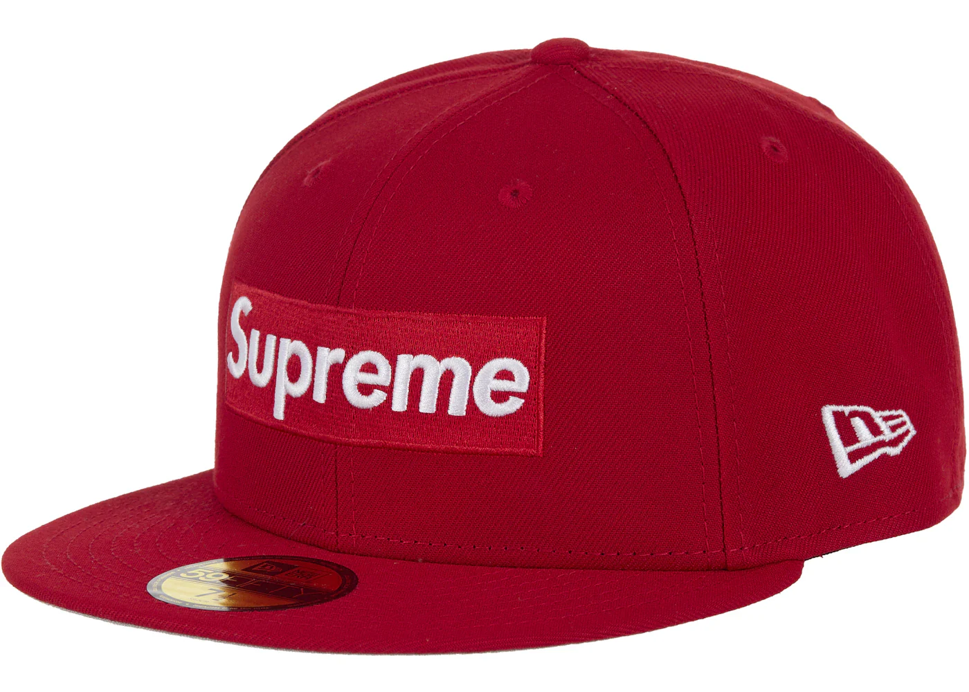 Supreme Shop Box Logo New Era 59Fifty Fitted Hat Red