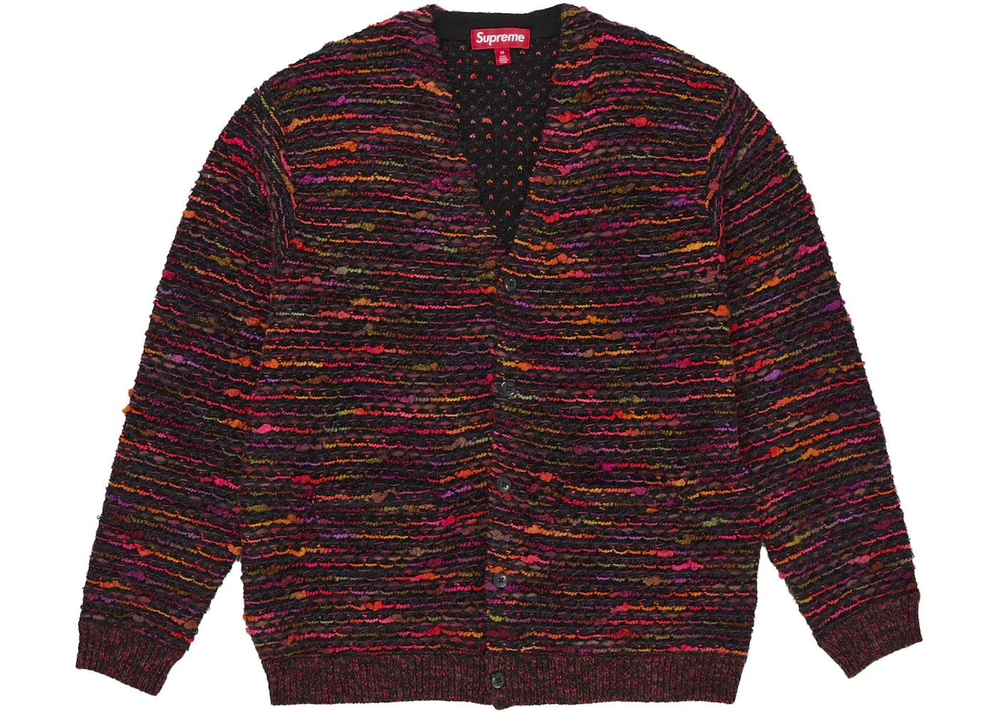Supreme Textured Cardigan Orange