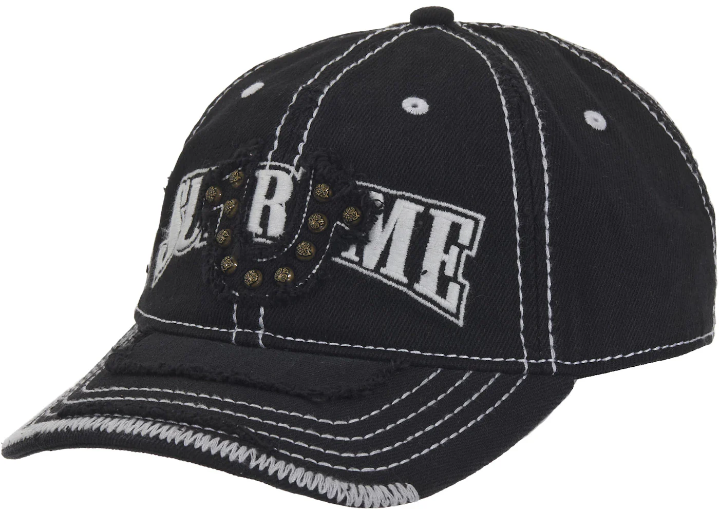 Supreme True Religion Mesh Back 6-Panel Black