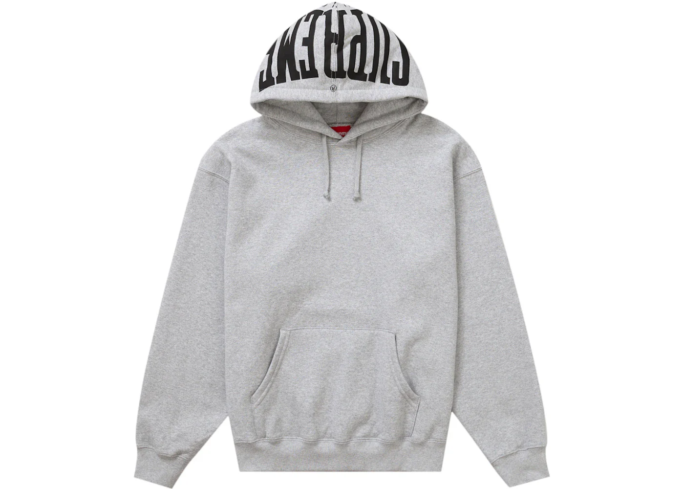 Supreme Warm Up Hooded Sweatshirt SS24 Heather Grey