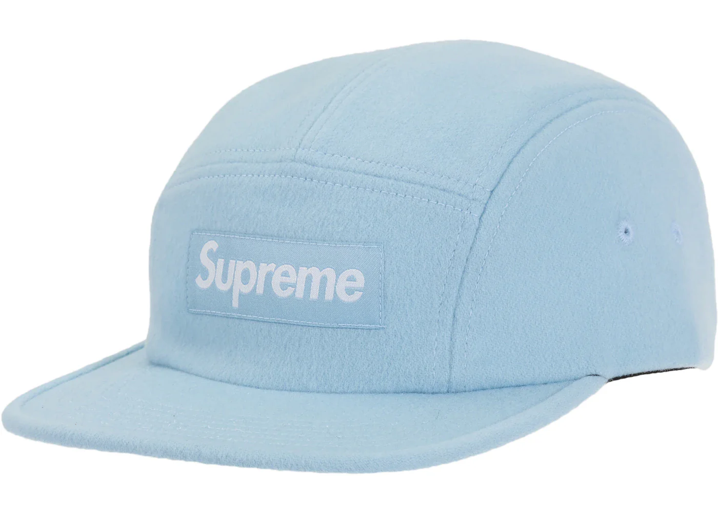 Supreme Wool Camp Cap (FW25) Light Blue