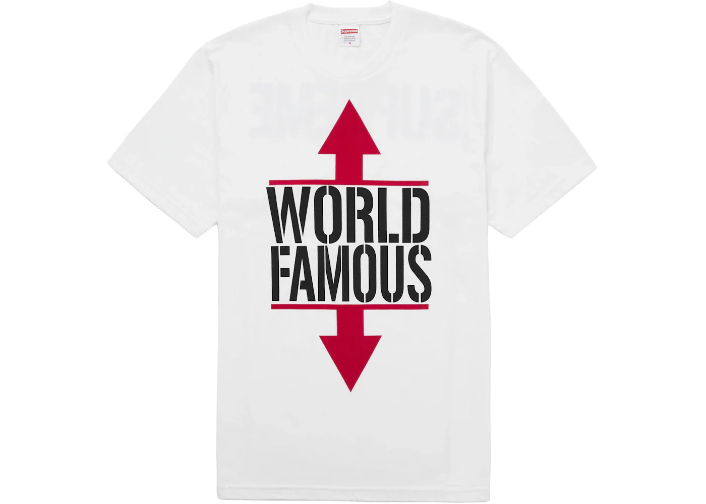 Supreme World Famous Tee White
