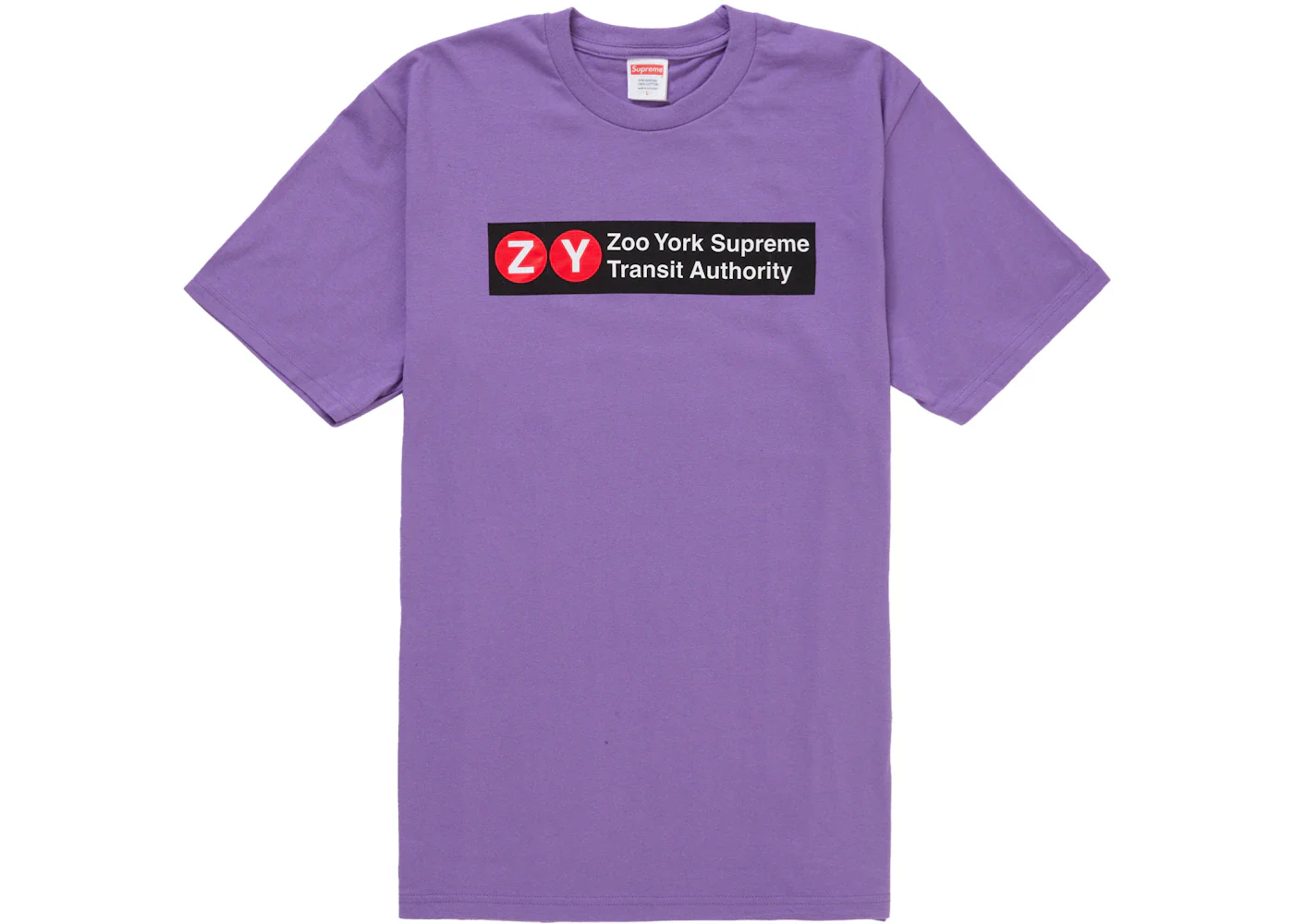 Supreme Zoo York Transit Tee Purple